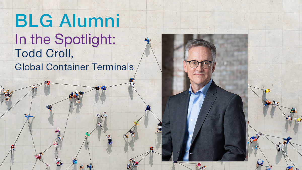 Todd Croll Alumni Spotlight Banner in French