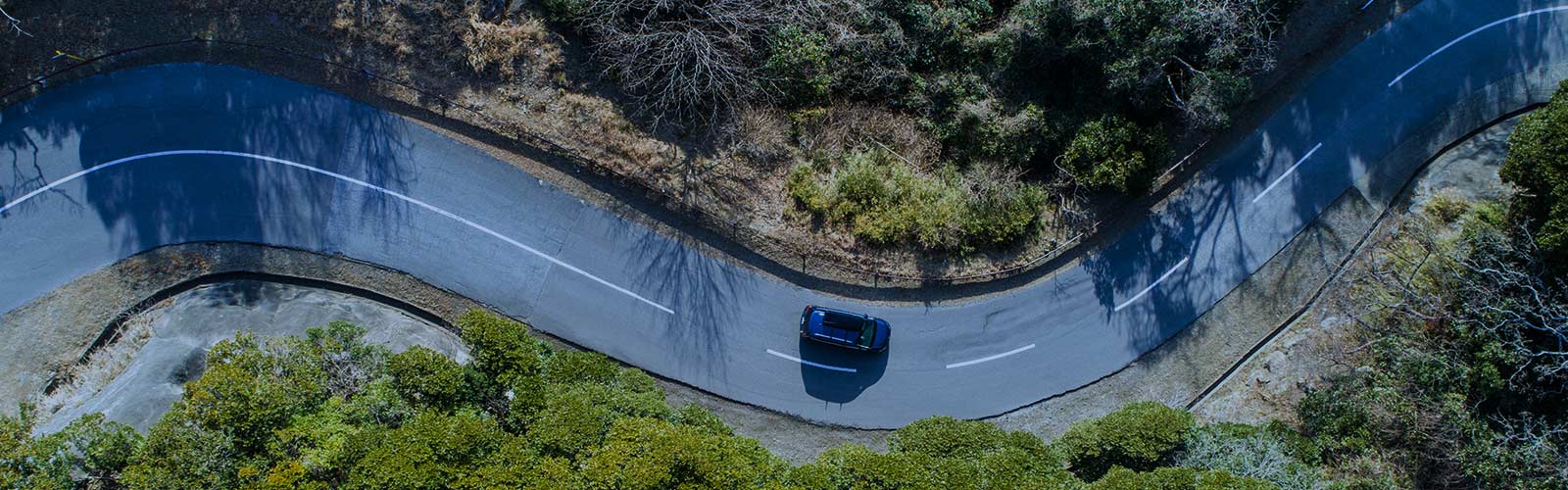 Car on a road