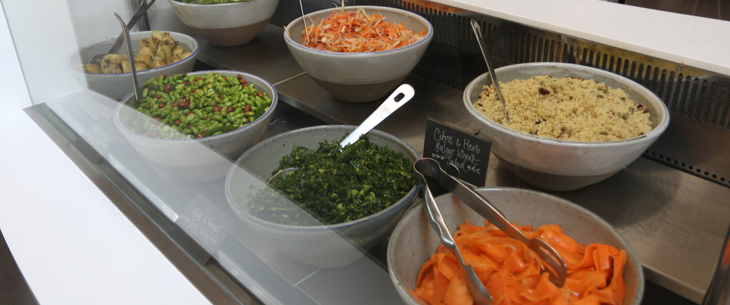 a bowl of food on a table