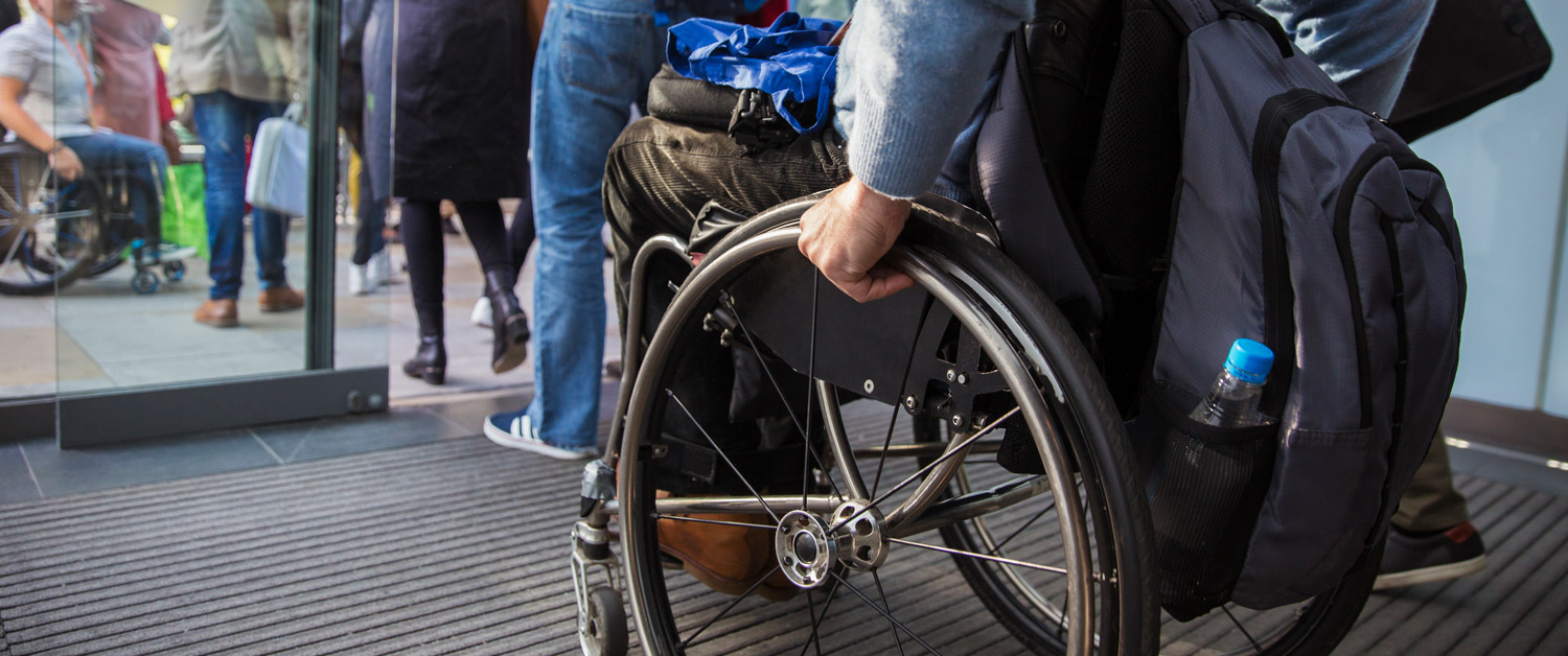 a person sitting on a bicycle